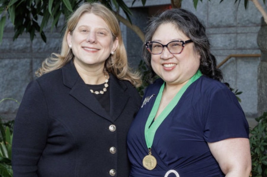 Rebecca Brendel and Olivia Liao